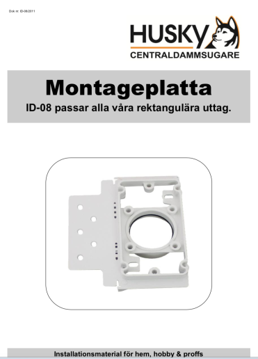 Montageplatta ID-08