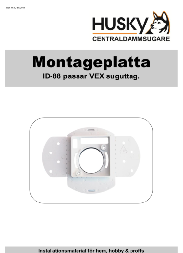 Montageplatta ID-88