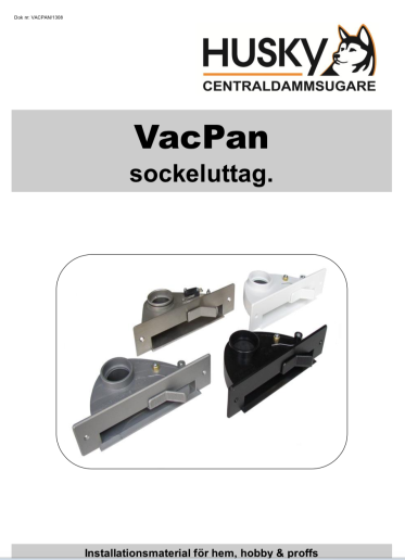 Vacpan sockeluttag