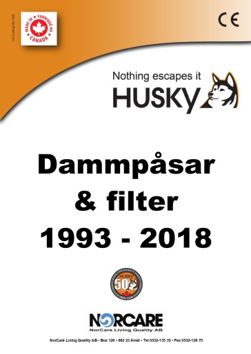 Dammpåsar & Filter