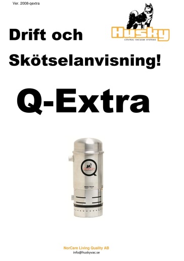 Drift o skötsel Q-EXTRA