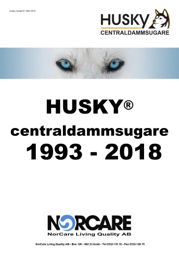Husky modell ID 1993-2018